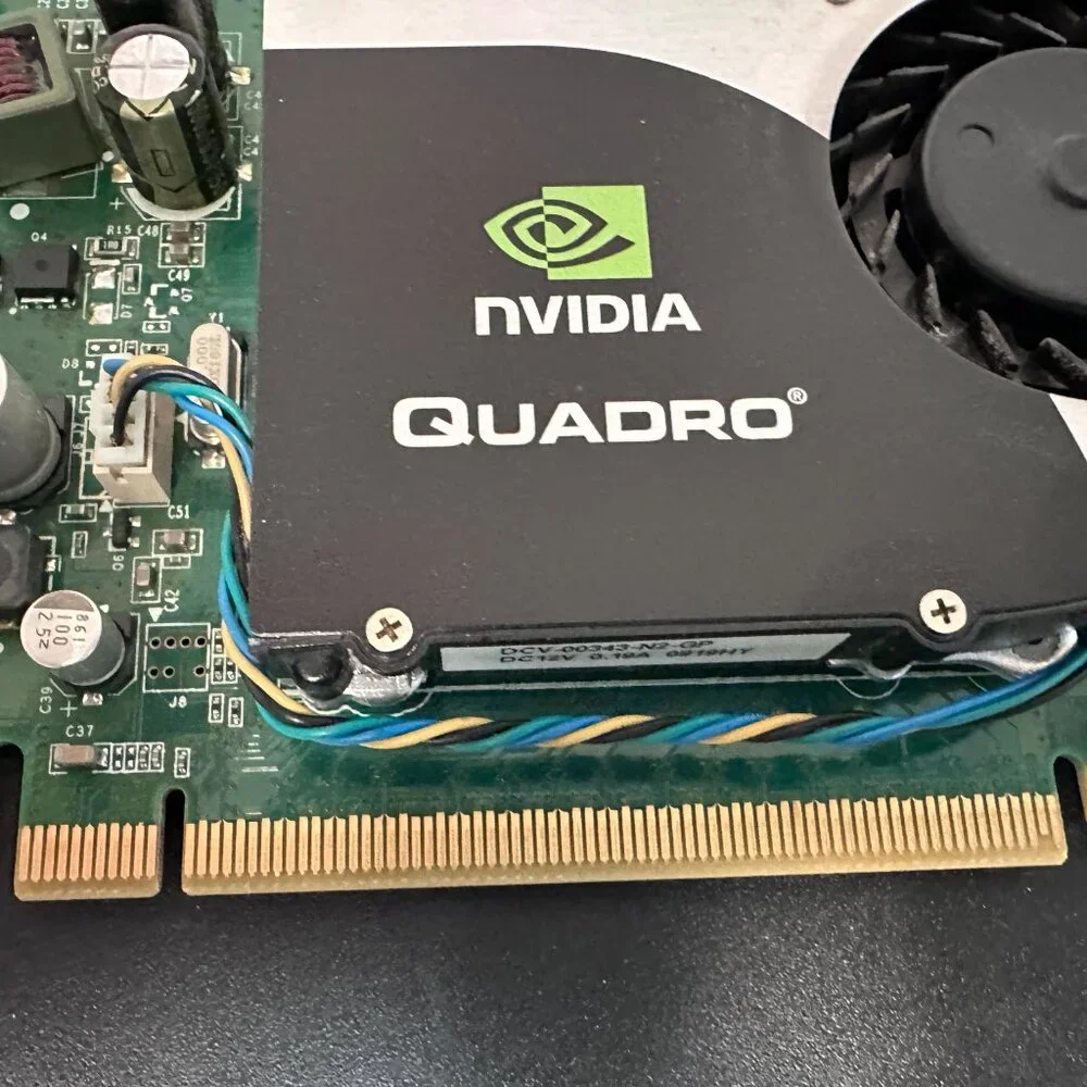 NVIDIA Quadro FX 580 Dual DVI 512MB PCie PC Graphic Card in Great Shape!!
